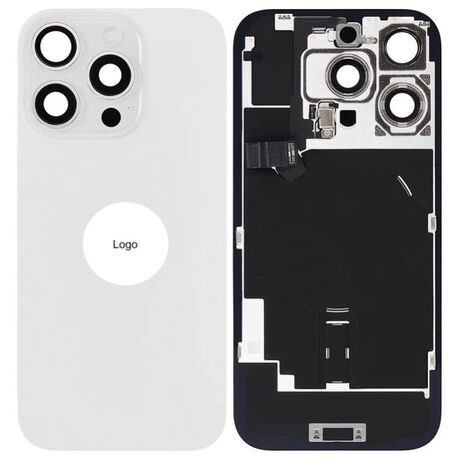 Vitre Arrière / Cache Batterie Pour iPhone 16 Pro Max Blanche (Pulled / Grade A)