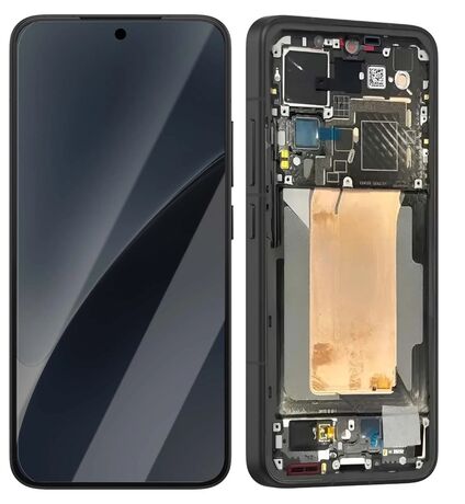Écran Complet Noir pour Xiaomi 15 sur Châssis Original Reconditionné