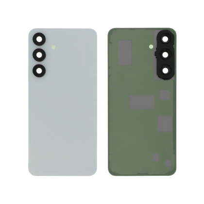 Vitre Arrière Compatible pour Samsung Galaxy S25 FE - Blanc