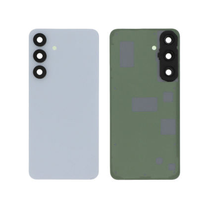 Vitre Arrière Compatible pour Samsung Galaxy S25 FE - Bleu Ciel