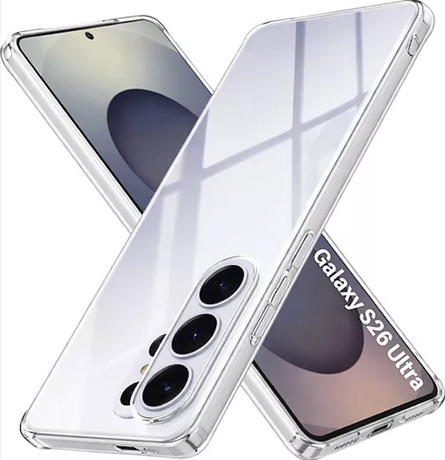 Coque TPU Souple Transparente pour Samsung Galaxy S26 Ultra