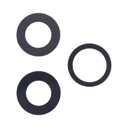Lentilles en Verre de Caméra Arrière pour iPhone 17 Pro Max - Noir