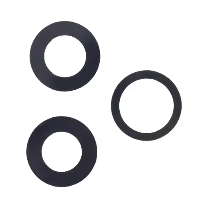Lentilles en Verre de Caméra Arrière pour iPhone 17 Pro - Noir