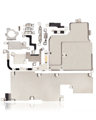 Kit de Plaques de Blindage et Supports Métalliques pour iPhone 14 Pro Max