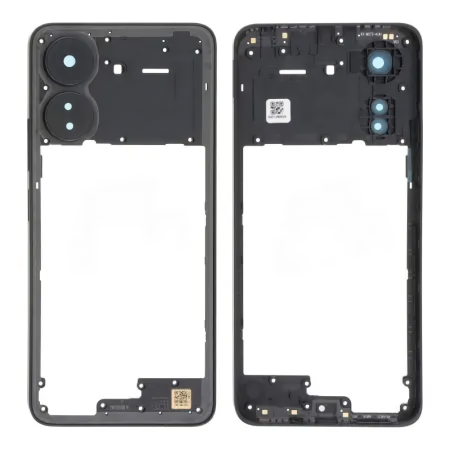 Châssis Intermédiaire de Remplacement pour Xiaomi Redmi 13C - Noir