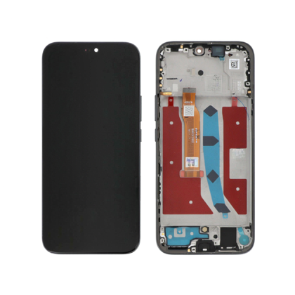 Écran Complet Noir Original Reconditionné sur Châssis pour Honor 400 Lite
