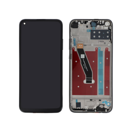 Écran Complet Noir sur Châssis pour Huawei P40 Lite E