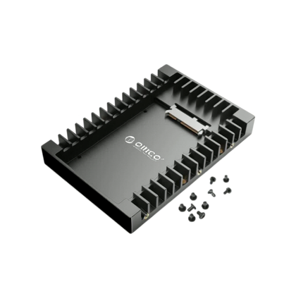 ORICO Adaptateur Disque Dur 2.5" vers 3.5" (1125SS-V1-BK-EP) - Rack de Montage SSD / HDD