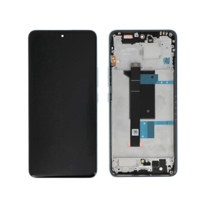 Écran Complet d'Origine Reconditionné avec Châssis pour Xiaomi Redmi Note 15 Pro 4G - Bleu