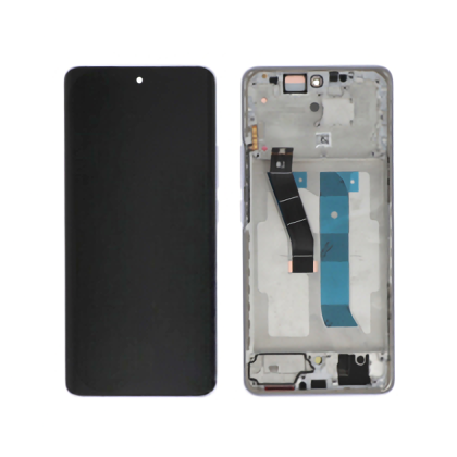 Écran Complet d'Origine Reconditionné avec Châssis pour Xiaomi Redmi Note 15 4G - Violet