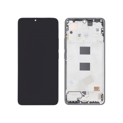 Écran Complet Premium OLED avec Châssis pour Xiaomi Redmi Note 13 4G (2024) - Noir