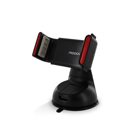 Support de Téléphone pour Tableau de Bord - Système de Pince Verticale - Noir