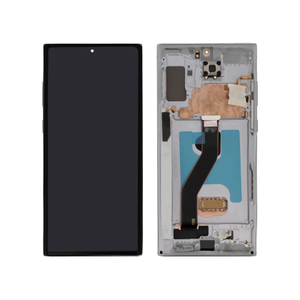 Écran Complet OLED de Remplacement avec Châssis pour Samsung Galaxy Note 10+ / Note 10+ 5G - Argent