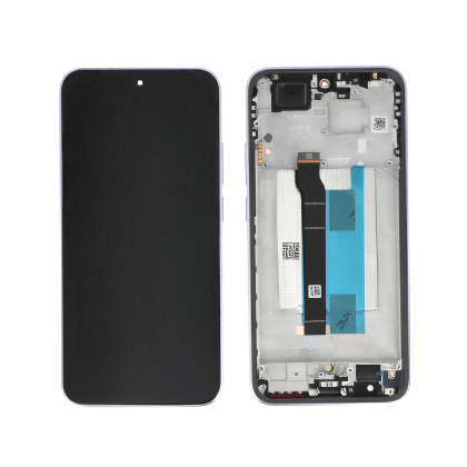 Écran Complet d'Origine Reconditionné avec Châssis pour Xiaomi Redmi Note 15 Pro 5G - Violet