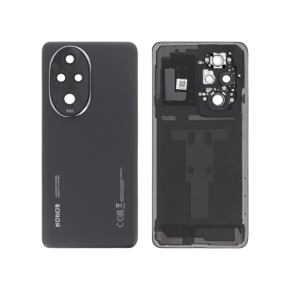 Vitre Arrière Originale pour Honor 200 Pro - Cache Batterie Noir