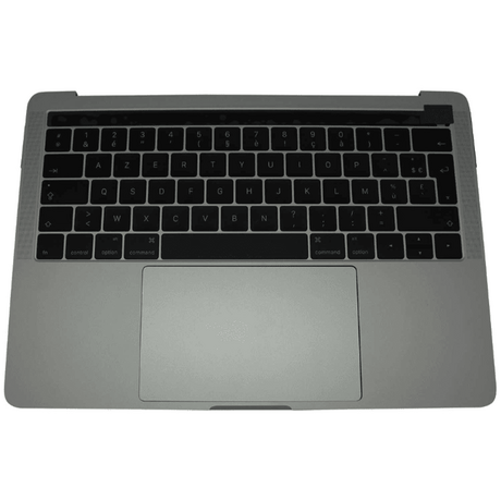 Top Case Apple MacBook Pro Touch Bar Retina 15" (2018) A1990/MacBook Pro Touch Bar Retina 15" (2019) A1990 AZERTY Gris Sidéral
