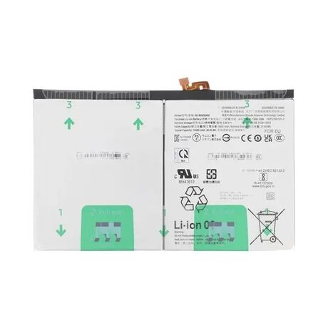 Batterie Compatible pour Samsung Galaxy Tab S10 FE+ (X620)