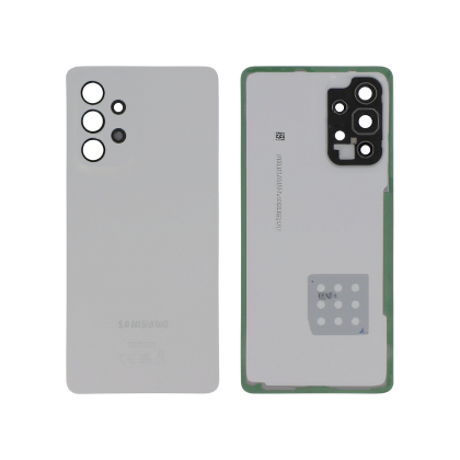 Vitre Arrière Originale pour Samsung Galaxy A53 5G - Cache Batterie Blanche avec Adhésif