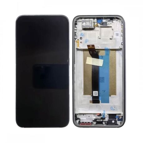 Écran Original pour Xiaomi Redmi Note 15 Pro 5G - Bloc Écran Noir avec Châssis