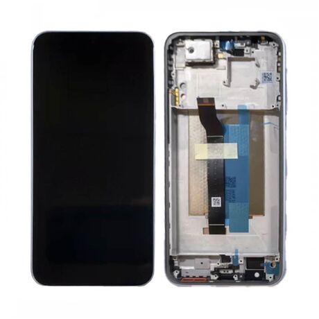 Écran Original pour Xiaomi Redmi Note 15 Pro 5G - Bloc Écran Bleu avec Châssis