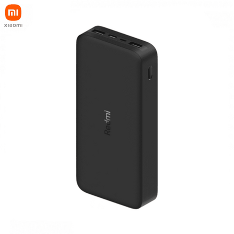 Batterie Externe Xiaomi Redmi Power Bank 20000 mAh - Charge Rapide 18W USB-C & Micro-USB