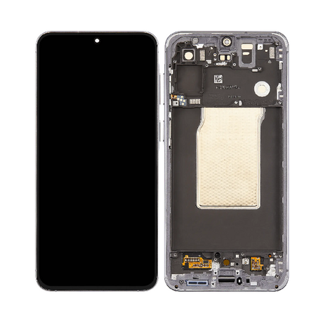 Écran Original Reconditionné pour Samsung Galaxy A57 5G - Bloc OLED Gris avec Châssis