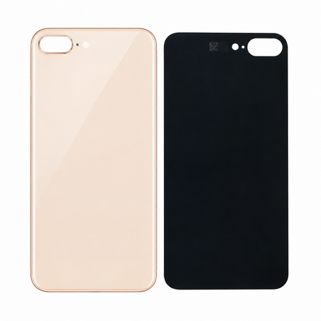 Vitre Arrière Or Pour iPhone 8 Plus (Large Hole)