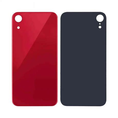 Vitre Arrière Rouge Pour iPhone XR (Large Hole)