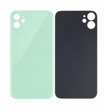 Vitre Arrière Verte Pour iPhone 11 (Large Hole)