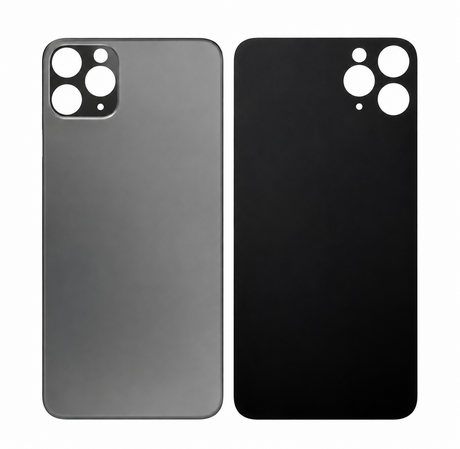 Vitre Arrière Grise Sidéral Pour iPhone 11 Pro Max (Large Hole)