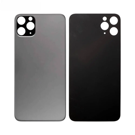 Vitre Arrière Grise Sidéral Pour iPhone 11 Pro (Large Hole)