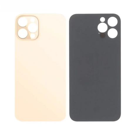 Vitre Arrière Or Pour iPhone 12 Pro (Large Hole)