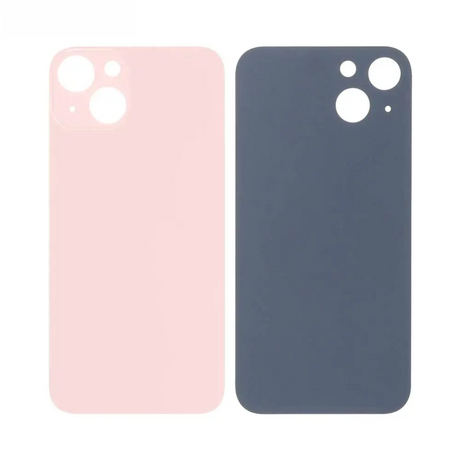 Vitre Arrière Rose Pour iPhone 13 (Large Hole)