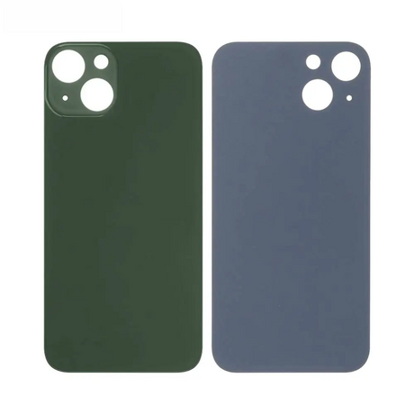 Vitre Arrière Verte Pour iPhone 13 (Large Hole)