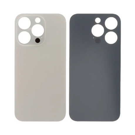 Vitre Arrière Or Pour iPhone 14 Pro (Large Hole)