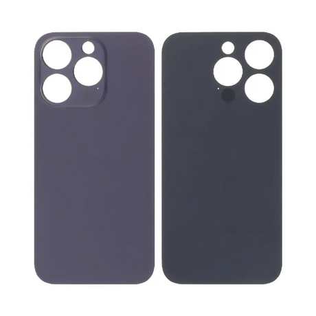 Vitre Arrière Violet Intense Pour iPhone 14 Pro (Large Hole)