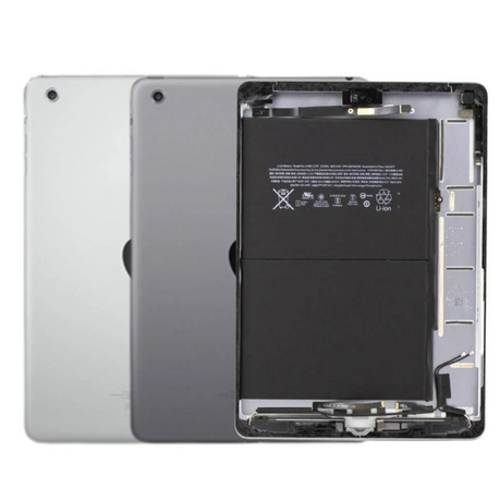 Coque Complète Assemblée OEM Grade C iPad Mini 2 Argent / Blanc
