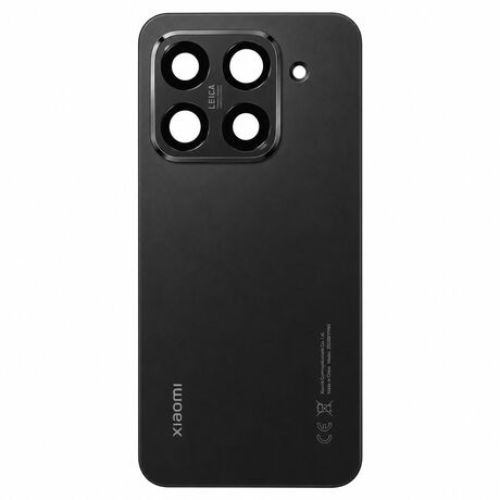 Vitre Arrière / Cache Batterie pour Xiaomi 15T Pro 5G - Noir