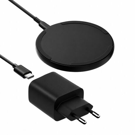 Belkin Chargeur Sans Fil 15W+Adapteur Secteur Noir