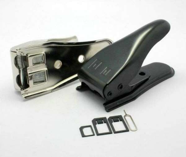 Découpeur Sim Vers Micro / Nano Sim + Adaptateurs