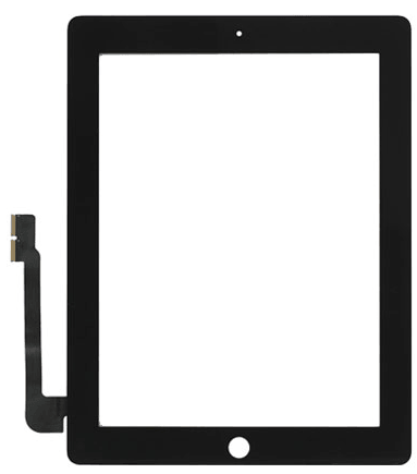 KIT Réparation Tablette Apple IPad4 A1458 Vitre Tactile Noire Verre Adhesif Precolle Nappe Bouton Home Pack Outils Joint Cadre - Foto 3