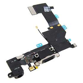 Nappe Connecteur de Charge Lightning / Jack / Micro iPhone 5S Noir