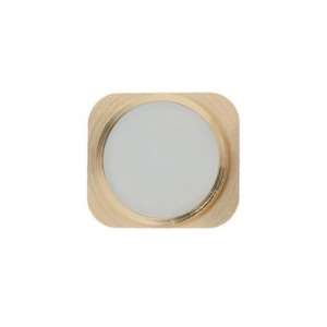 Bouton home Look iPhone 5S Compatible iPhone 5 OR / BLANC