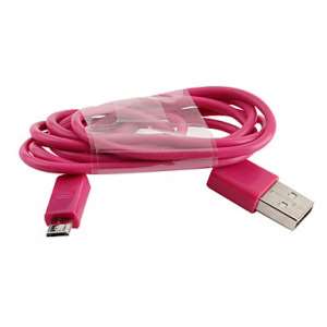 Câble Micro - USB 1M ROUGE