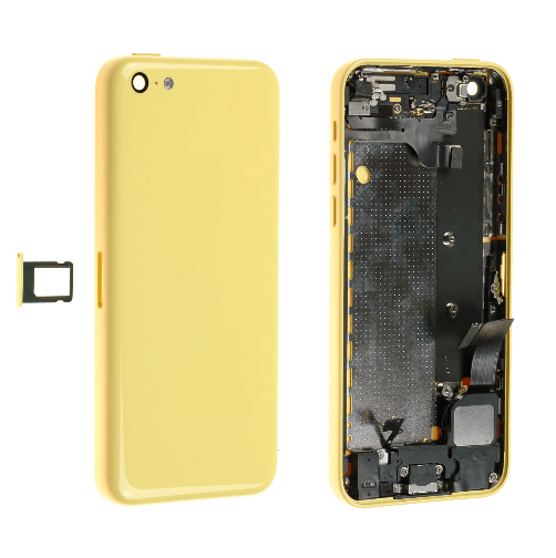 Coque Assemblée Compatible iPhone 5C JAUNE
