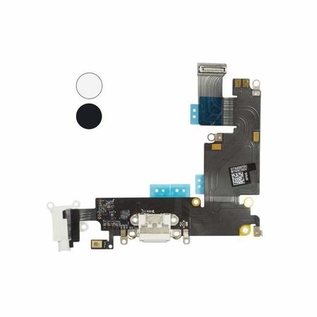 Nappe / Connecteur de Charge iPhone 6 Plus Noir / Blanc