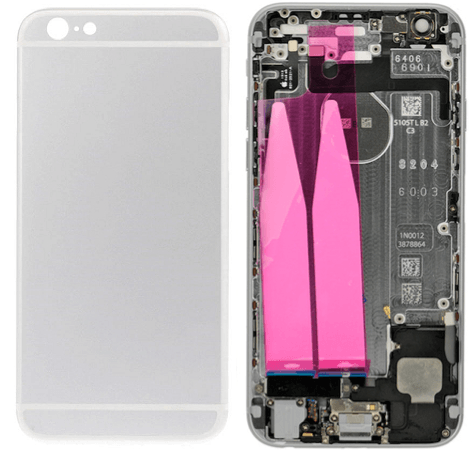 Coque Complète Assemblée Compatible iPhone 6 Plus blanc