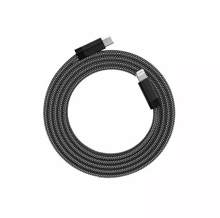 Câble Magnétique Nylon 1 Mètre Lightning vers USB-C