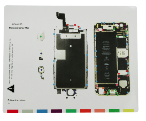 Patron Magnétique / Aide au Montage iPhone 6S