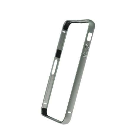 Coque Bumper Gris Métal